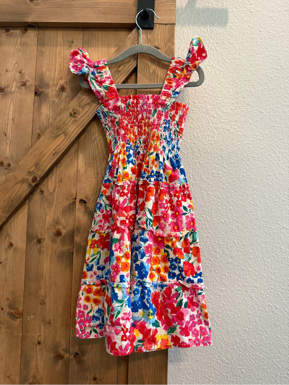 Buddy Love Girls Floral Smocked Sundress - Multicolor Size 5